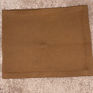 dark yellow tube top